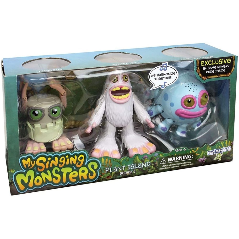 My Singing  Monsters Plant Island Series 1 3 Pack